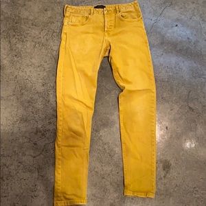 Scotch and Soda Yellow Dylan Jeans